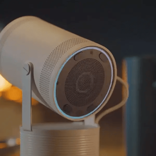 Inteligentny projektor Ultra HD i Bluetooth do kina domowego